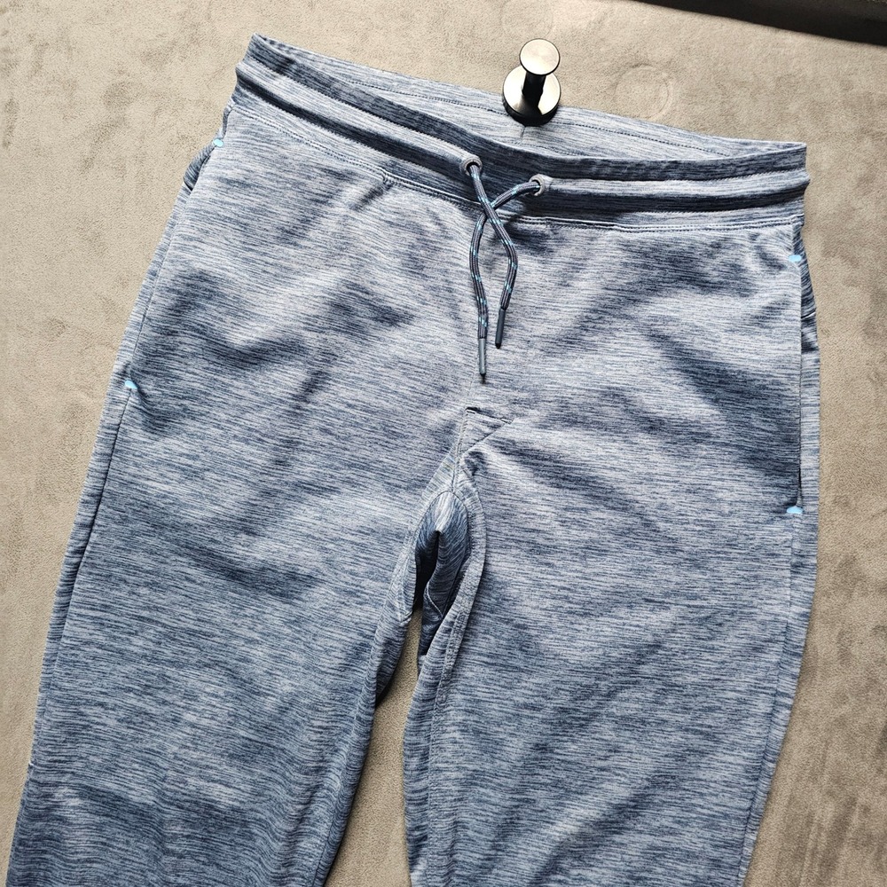 Vineyard Vines Boys Blue Heather Space Dye Jogger Pants Size L 16 3P001054